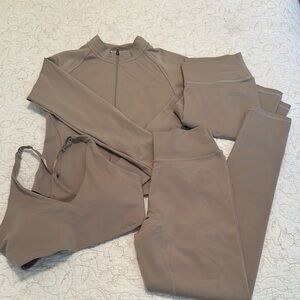 AYBL Taupe Activewear Set